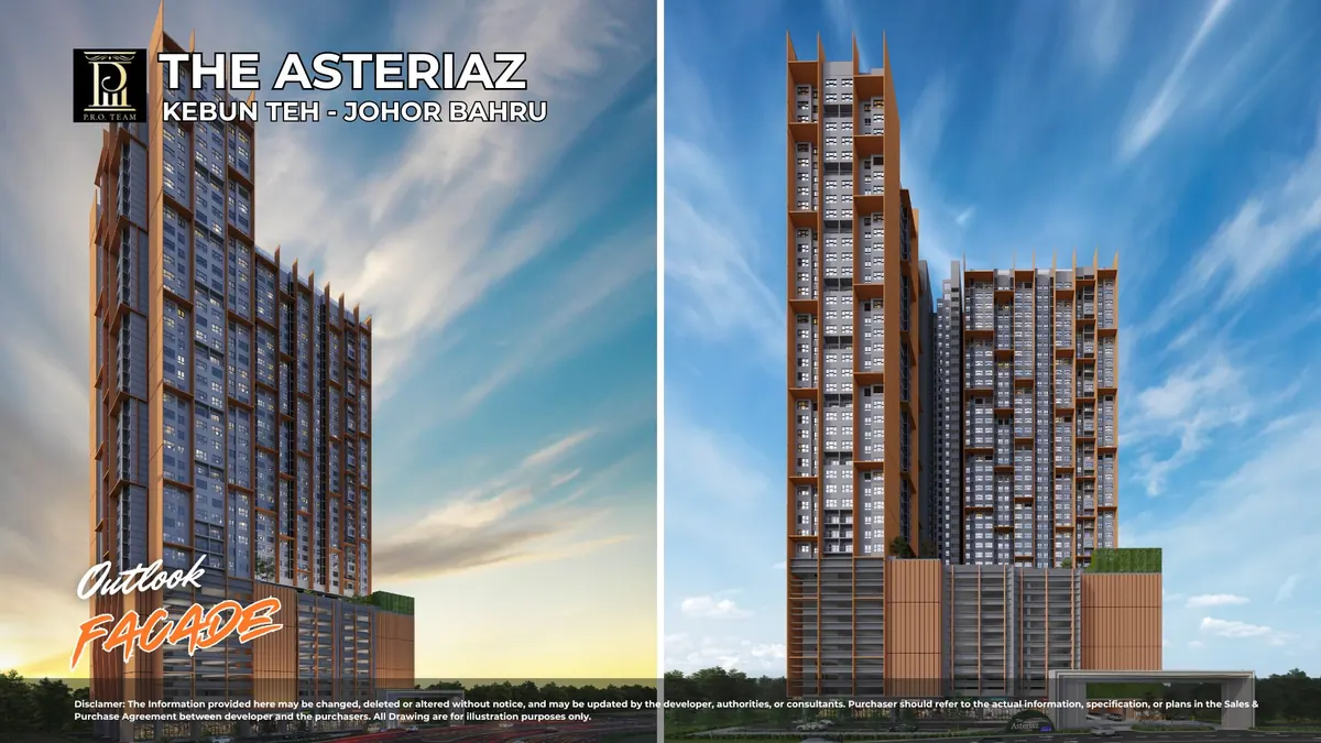 The Asteriaz · Kebun Teh Johor new property launch